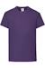 T-shirt coton original Azur+Bleu ciel+Bleu marine+Bleu marine sombre+Bleu roi+Jaune+Noir+Olive classique+Orange+Rouge+Rouge orangé+Tournesol+Vert bouteille+Vert citron+Vert kelly+Violet 46 - vertbaudet enfant 