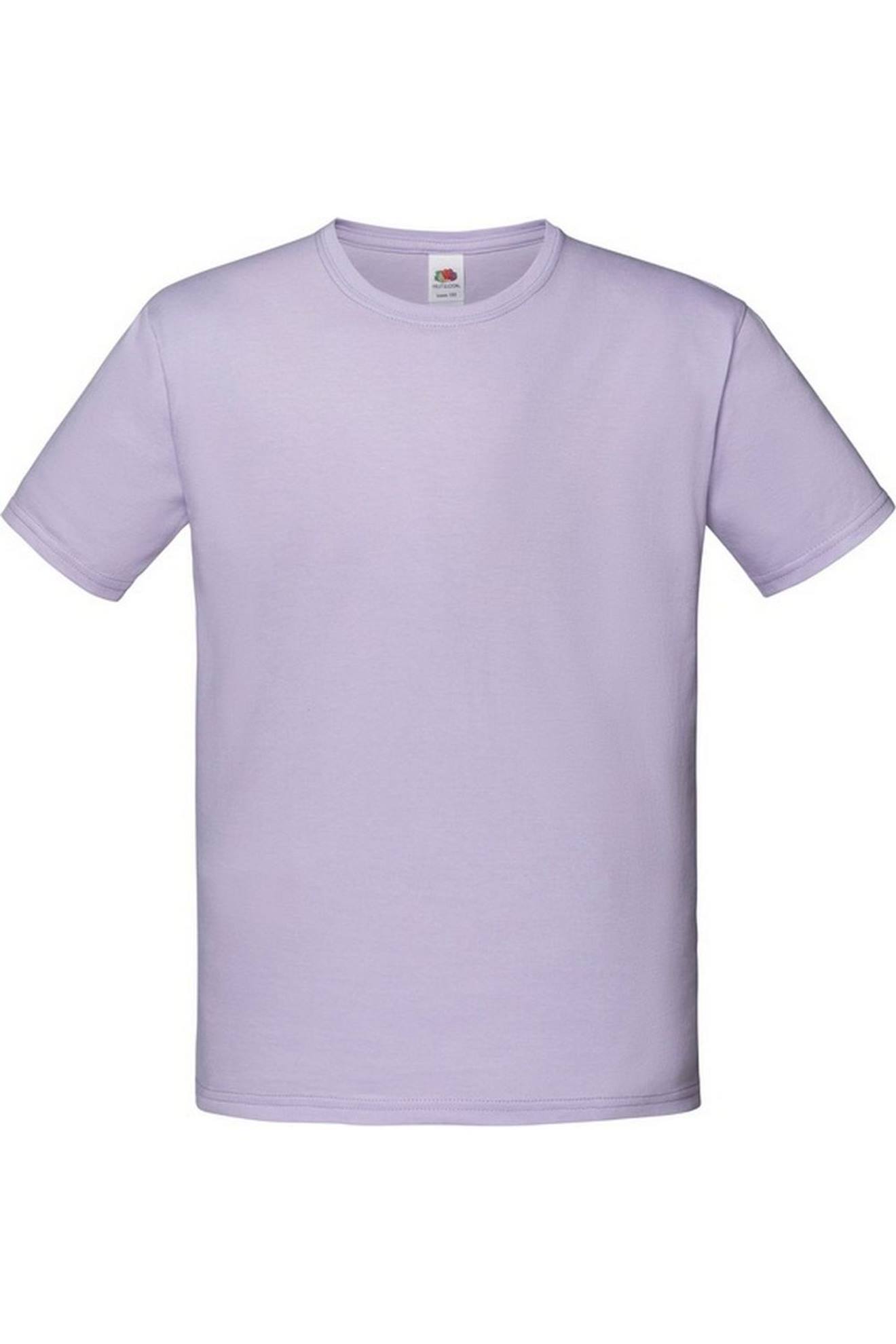 T-shirt Iconic Coton Peigné Et Filé À L'anneau 150 Lavande Clair