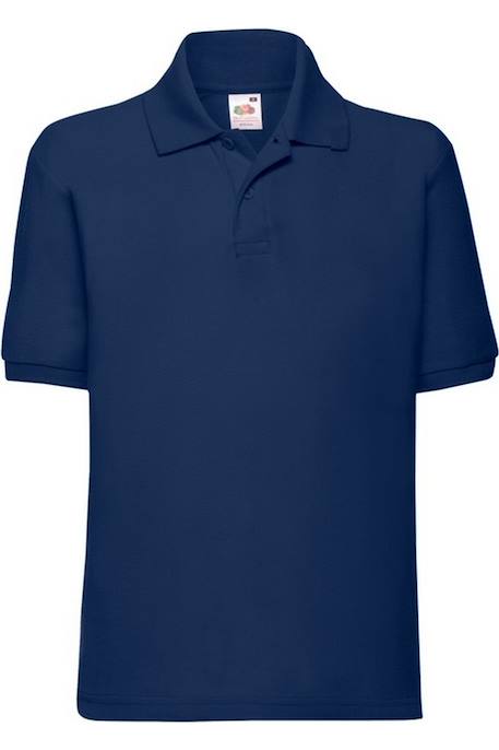 Polo polyester Blanc+Bleu ciel+Bleu marine+Bleu marine sombre+Bleu roi+Bordeaux+Gris chiné+Noir+Rouge+Tournesol+Vert bouteille 7 - vertbaudet enfant 