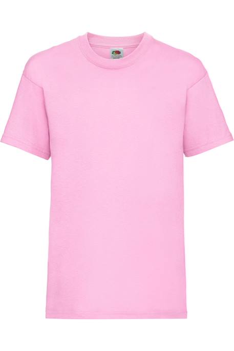 Fille-T-shirt, sous-pull-T-shirt-T-shirt coton valueweight