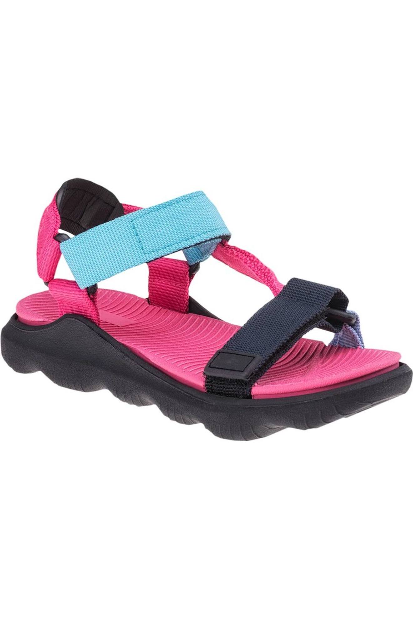 Sandales Mileri Mer De Gibraltar / Bleu Paon /