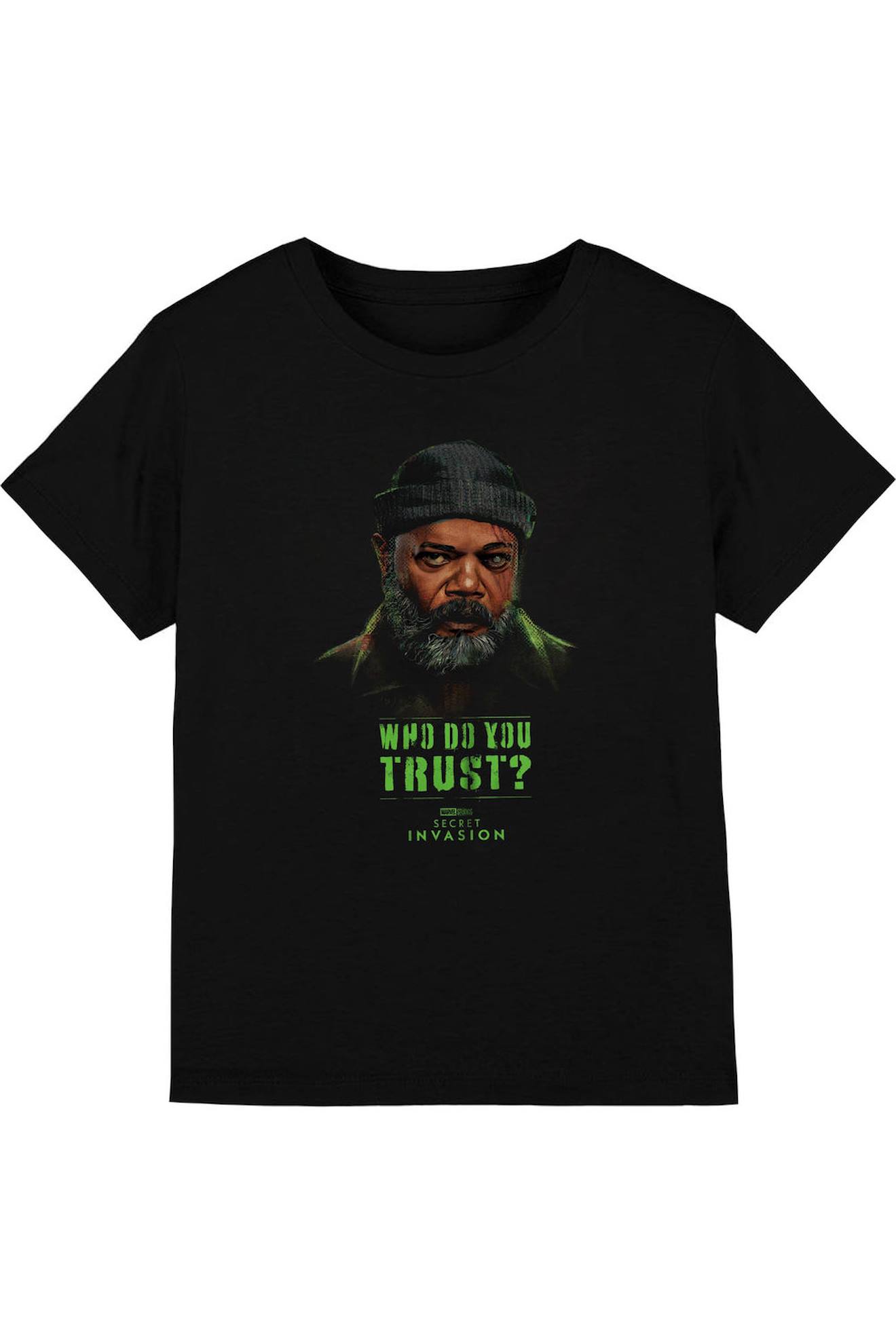 T-shirt Coton Secret Invasion Noir