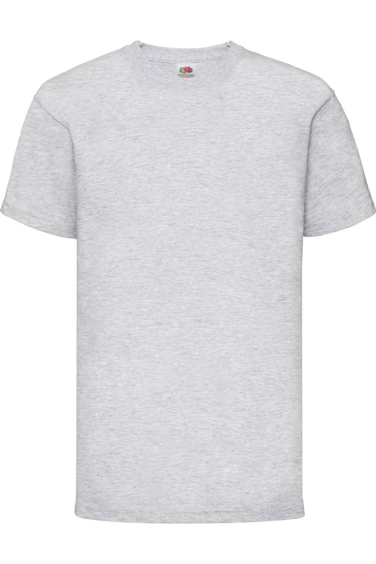T-shirt Coton Valueweight Gris Chiné