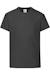 T-shirt coton original Azur+Blanc+Bleu ciel+Bleu marine+Bleu marine sombre+Bleu roi+Bordeaux+Fuchsia+Gris chiné+Jaune+Noir+Olive classique+Orange+Rouge+Rouge orangé+Tournesol+Vert bouteille+Vert clair+Vert kelly+Violet 31 - vertbaudet enfant 