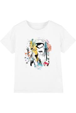 Garçon-T-shirt, polo, sous-pull-T-shirt motif stormtrooper abstrait coton star wars