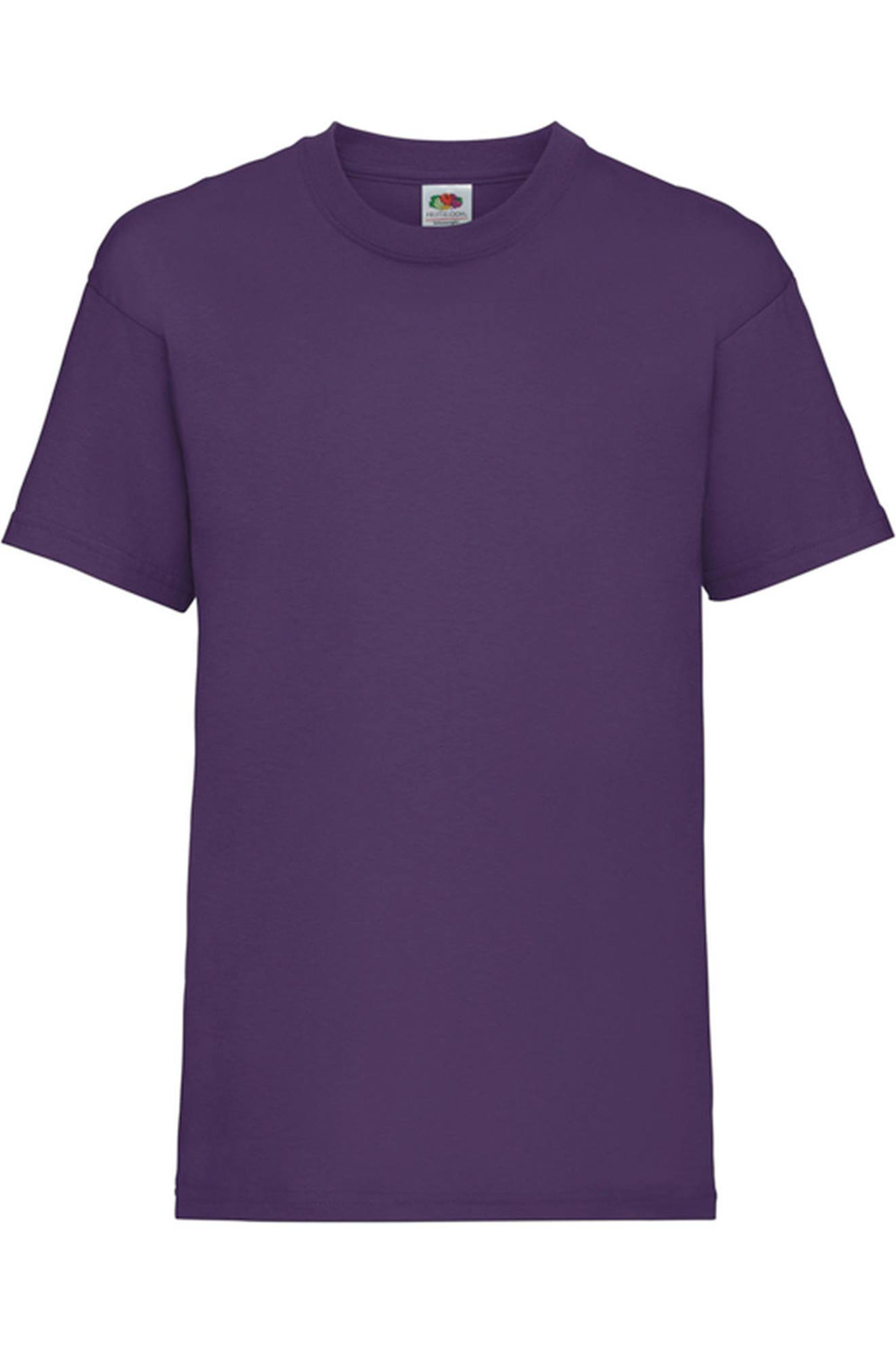 T-shirt Coton Valueweight Violet