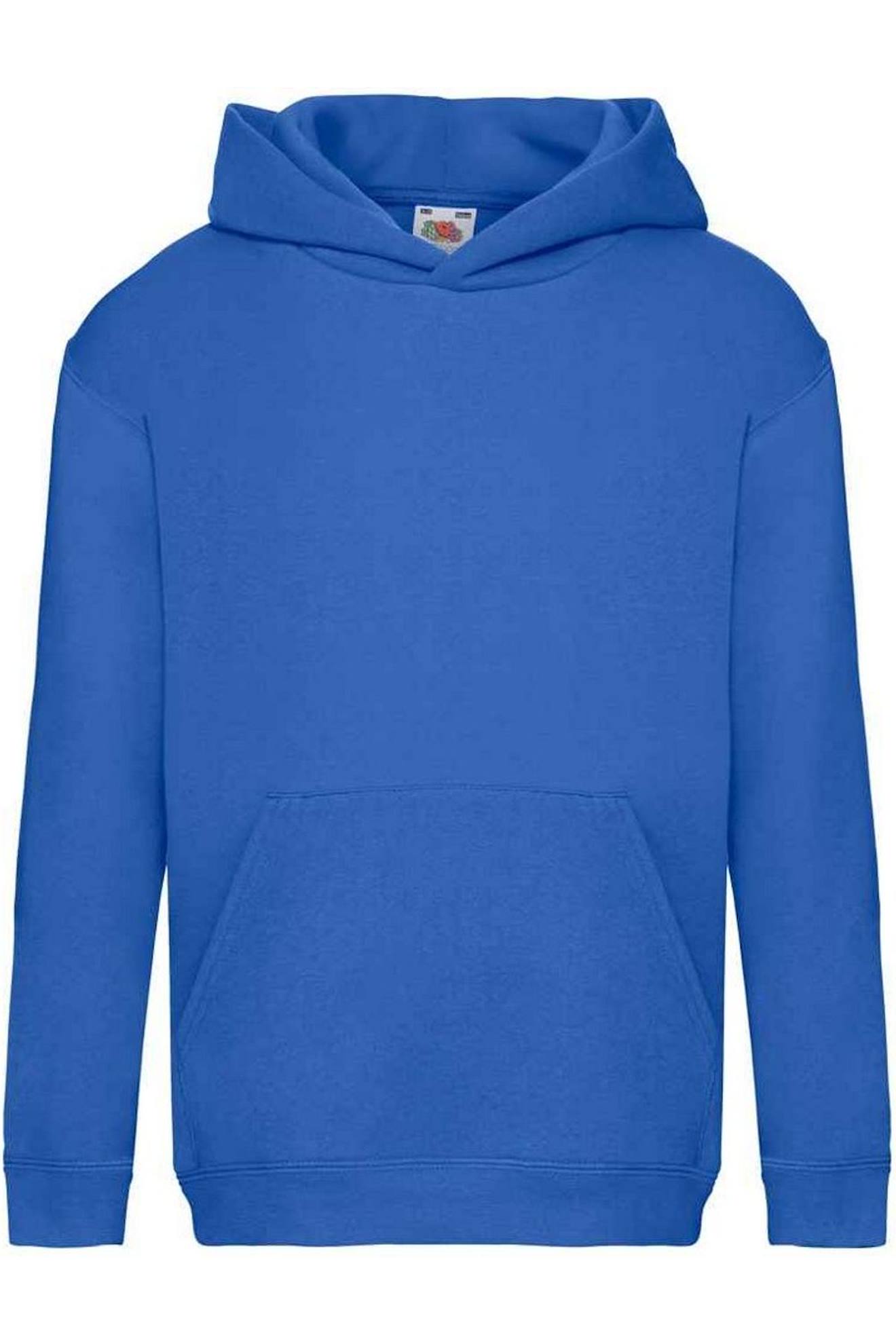 Sweat Capuche En Coton Peign De Qualit Suprieure Premium Bleu Roi 22 €