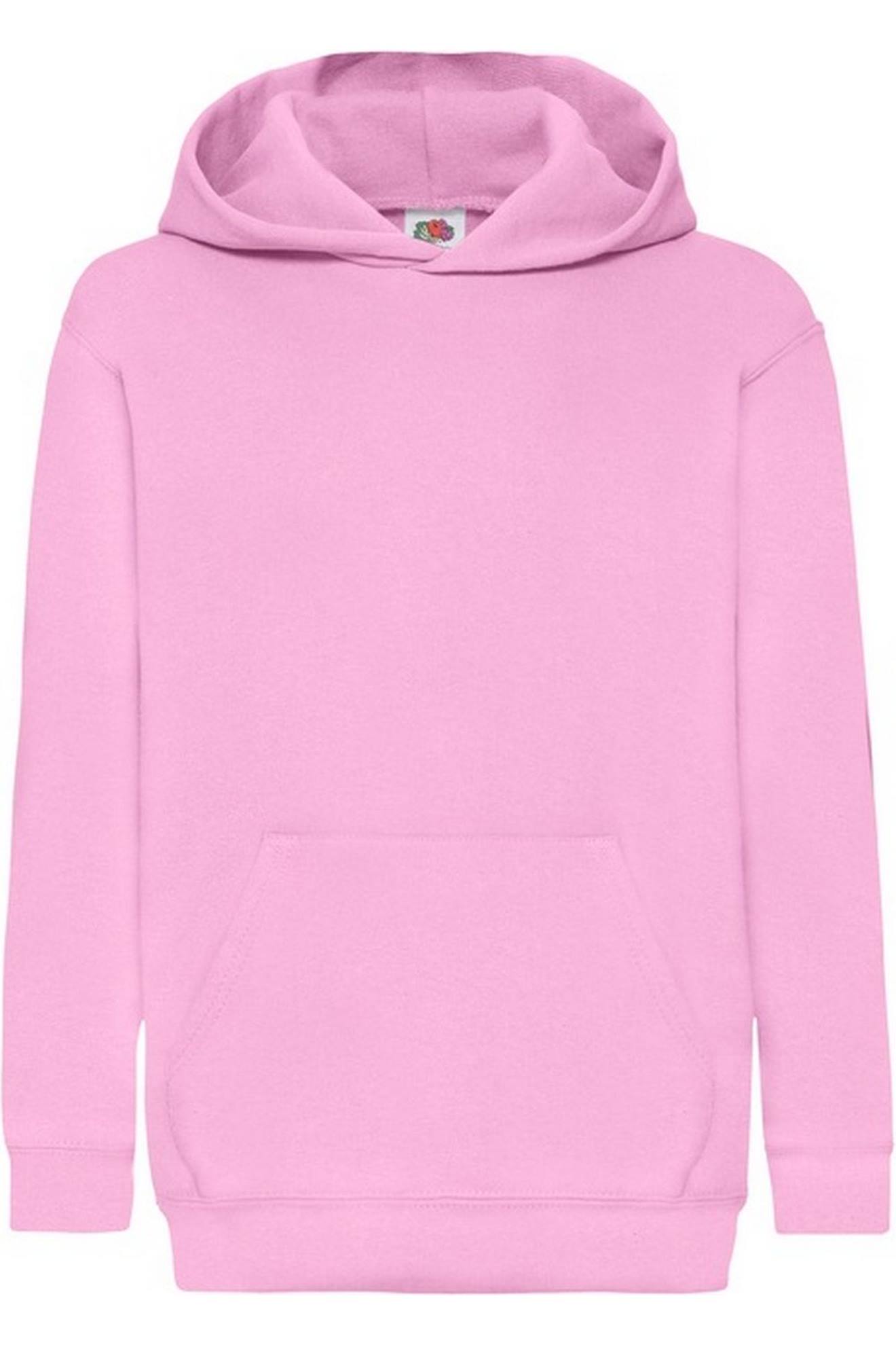 Sweat Capuche Coton Classic Rose Clair 21 €