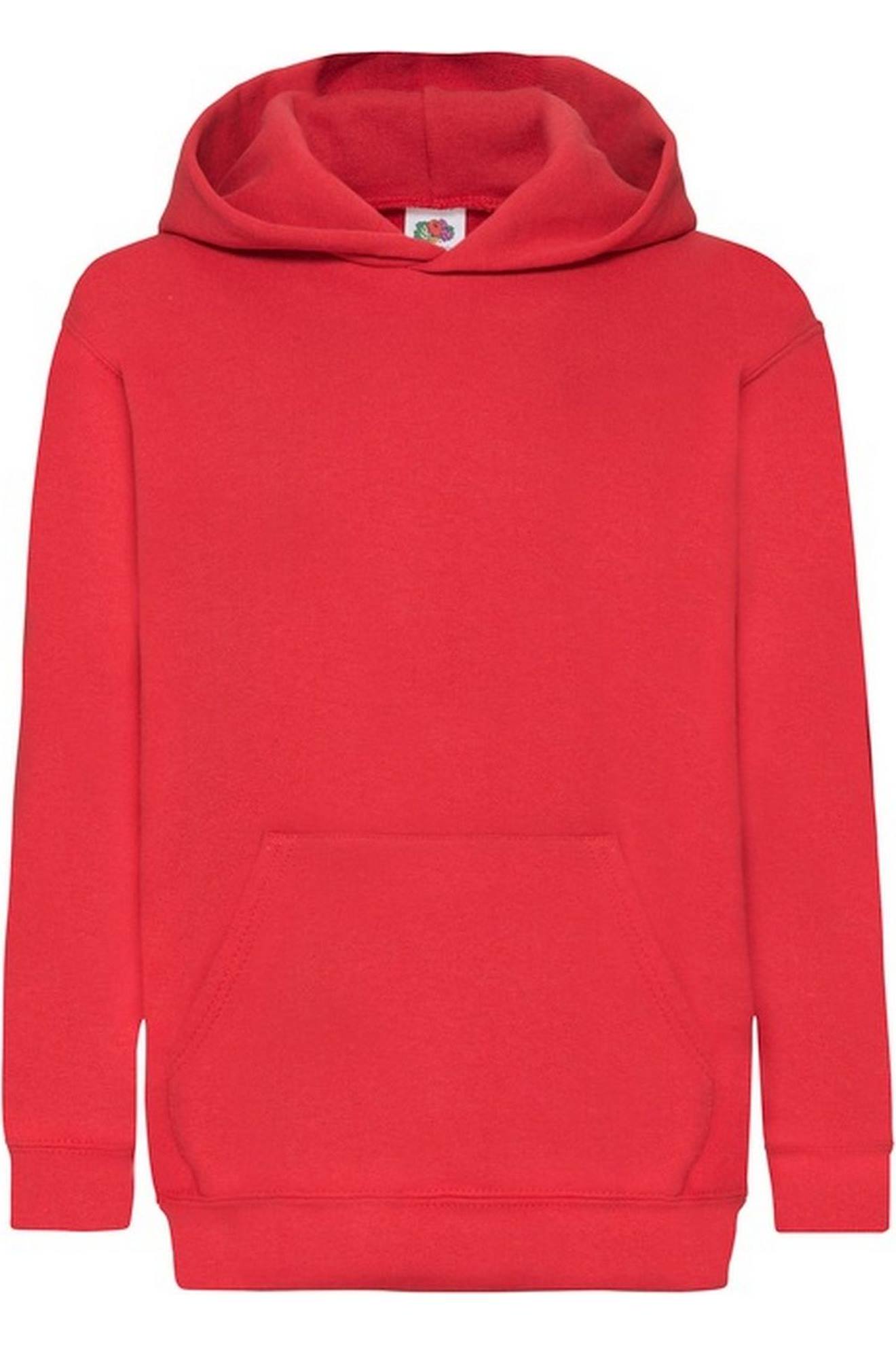 Sweat Capuche Coton Classic Rouge 21 €