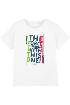T-shirt manches courtes coton star wars force is strong  - vertbaudet enfant