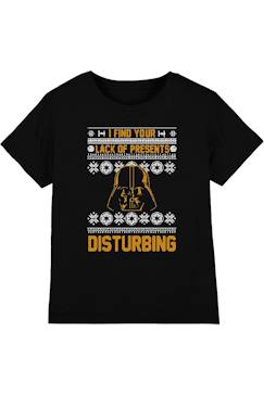 Garçon-T-shirt, polo, sous-pull-T-shirt Noël coton star wars lack of christmas presents