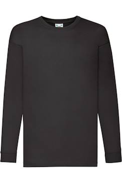 Garçon-T-shirt, polo, sous-pull-T-shirt coton valueweight