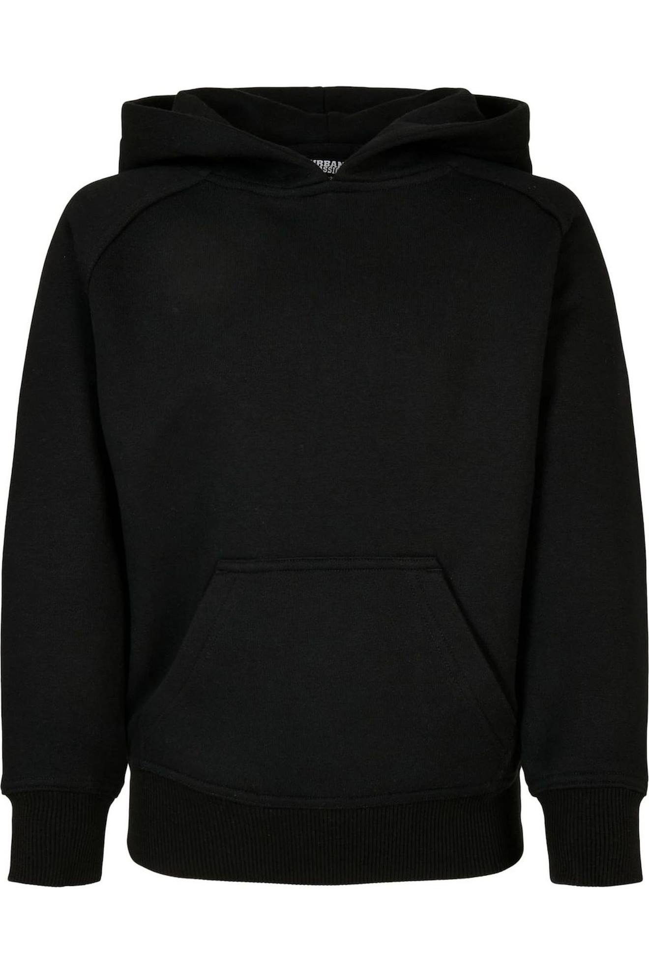 Sweat À Capuche Coton Blank Noir