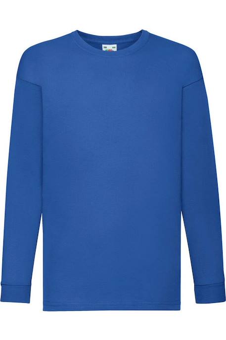 T-shirt coton valueweight Bleu marine sombre+Bleu roi+Noir+Rouge 3 - vertbaudet enfant 