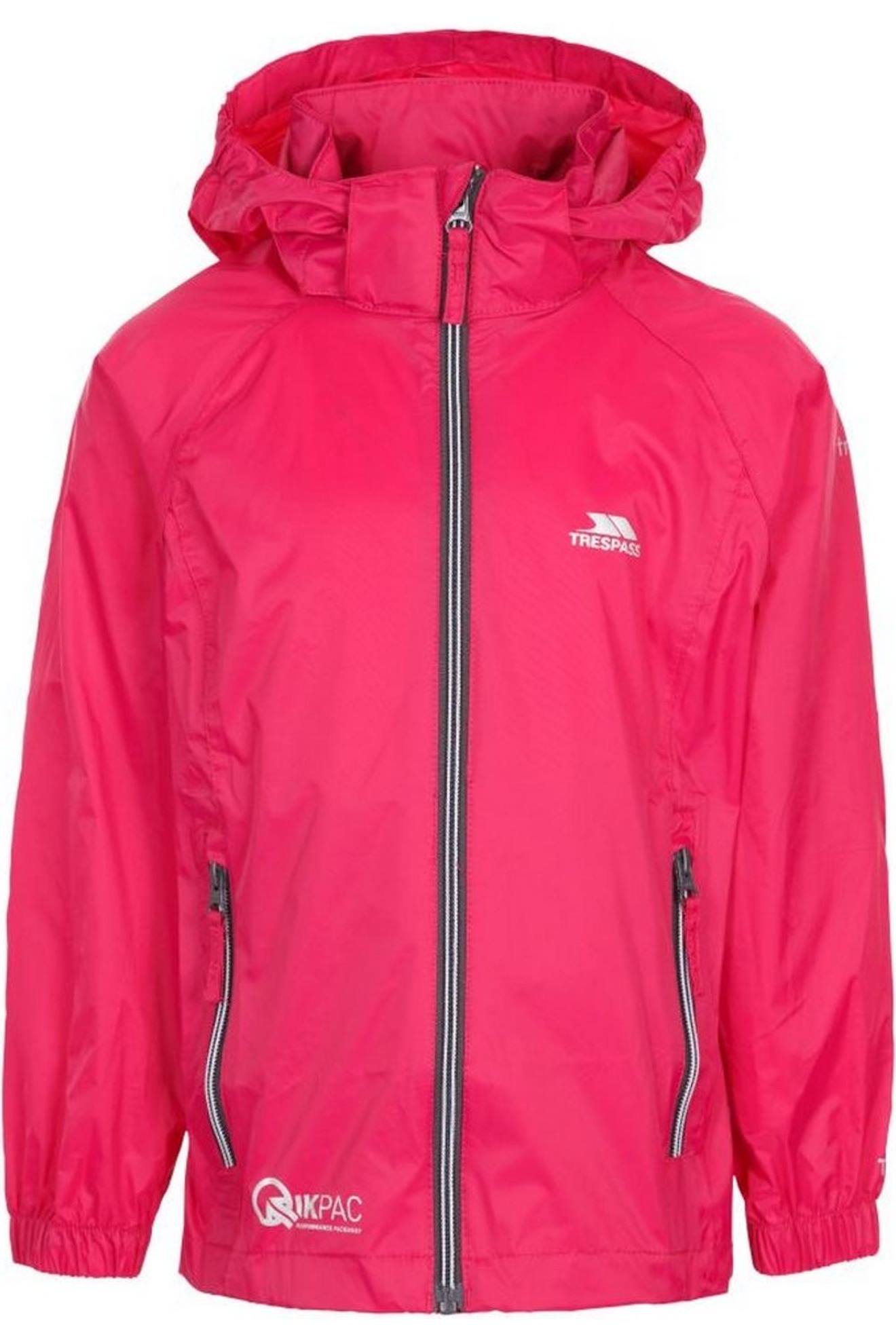 Coupe-vent Pliable Qikpac Polyester X Rose Foncé