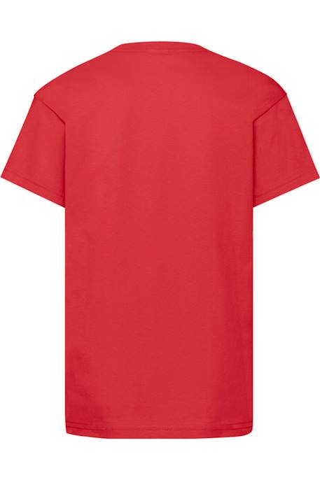 T-shirt coton original Azur+Blanc+Bleu ciel+Bleu marine+Bleu marine sombre+Bleu roi+Bordeaux+Fuchsia+Gris chiné+Jaune+Noir+Olive classique+Orange+Rouge+Rouge orangé+Tournesol+Vert bouteille+Vert clair+Vert kelly+Violet 41 - vertbaudet enfant 