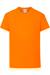 T-shirt coton original Azur+Blanc+Bleu ciel+Bleu marine+Bleu marine sombre+Bleu roi+Bordeaux+Fuchsia+Gris chiné+Jaune+Noir+Olive classique+Orange+Rouge+Rouge orangé+Tournesol+Vert bouteille+Vert clair+Vert kelly+Violet 37 - vertbaudet enfant 