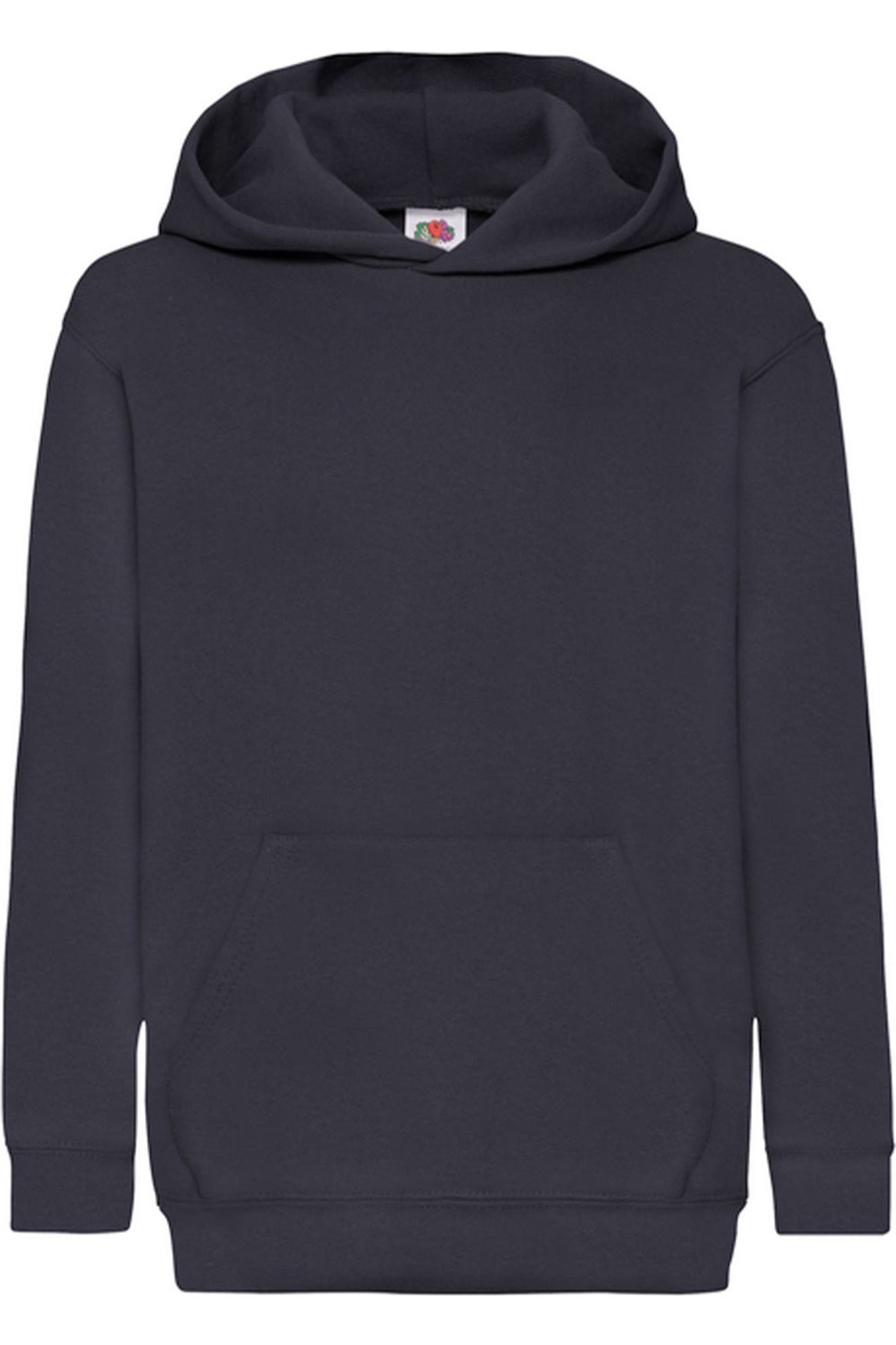 Sweat Capuche Coton Bleu Marine Sombre 19 €