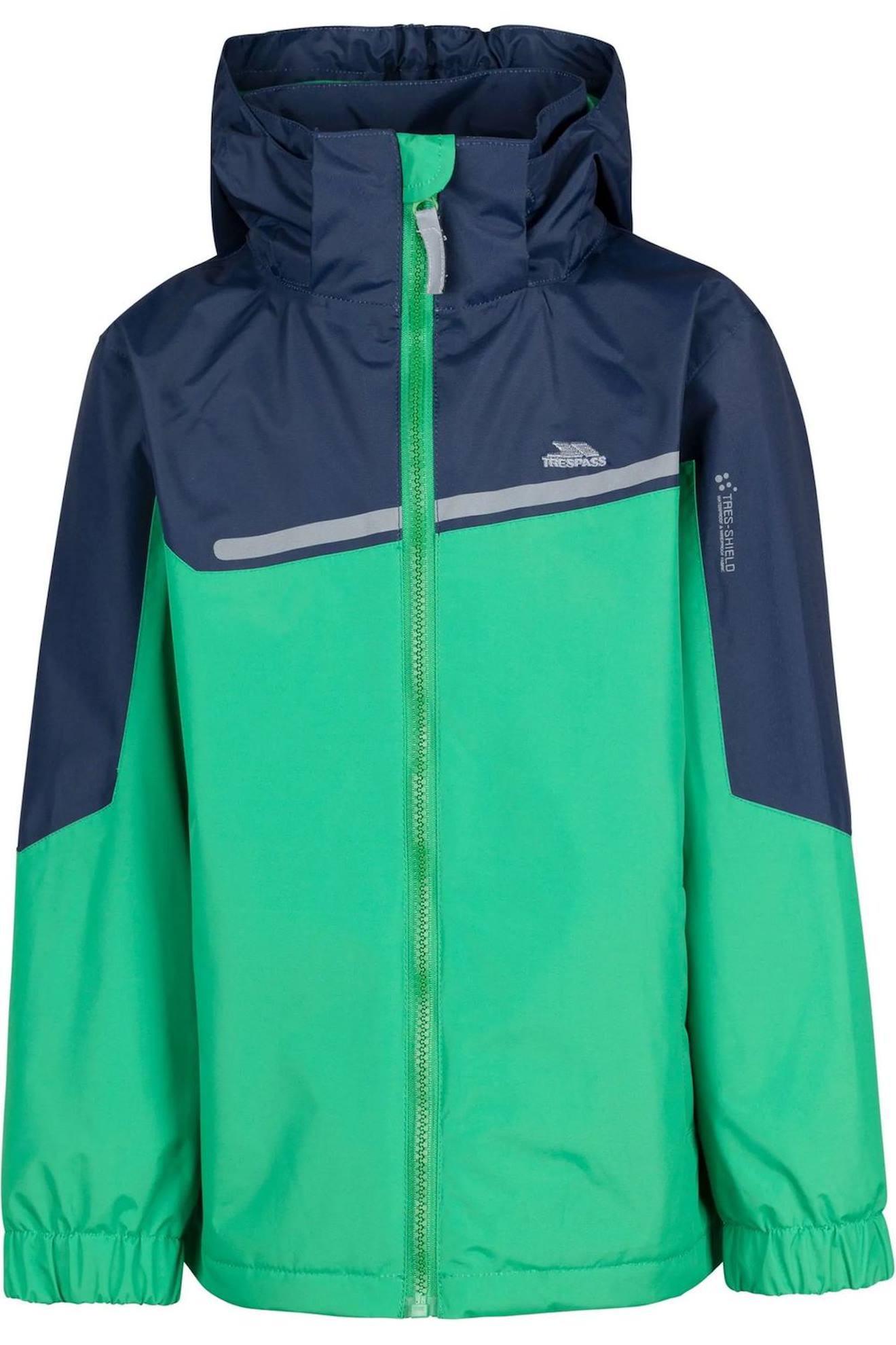 Veste Imperméable Pvc Coating Submerged Vert / Bleu Marine