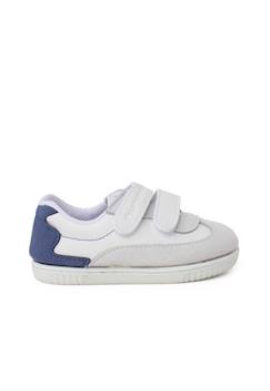 Chaussures-Chaussures bébé 17-26-Baskets souples minimalistes talon coloré