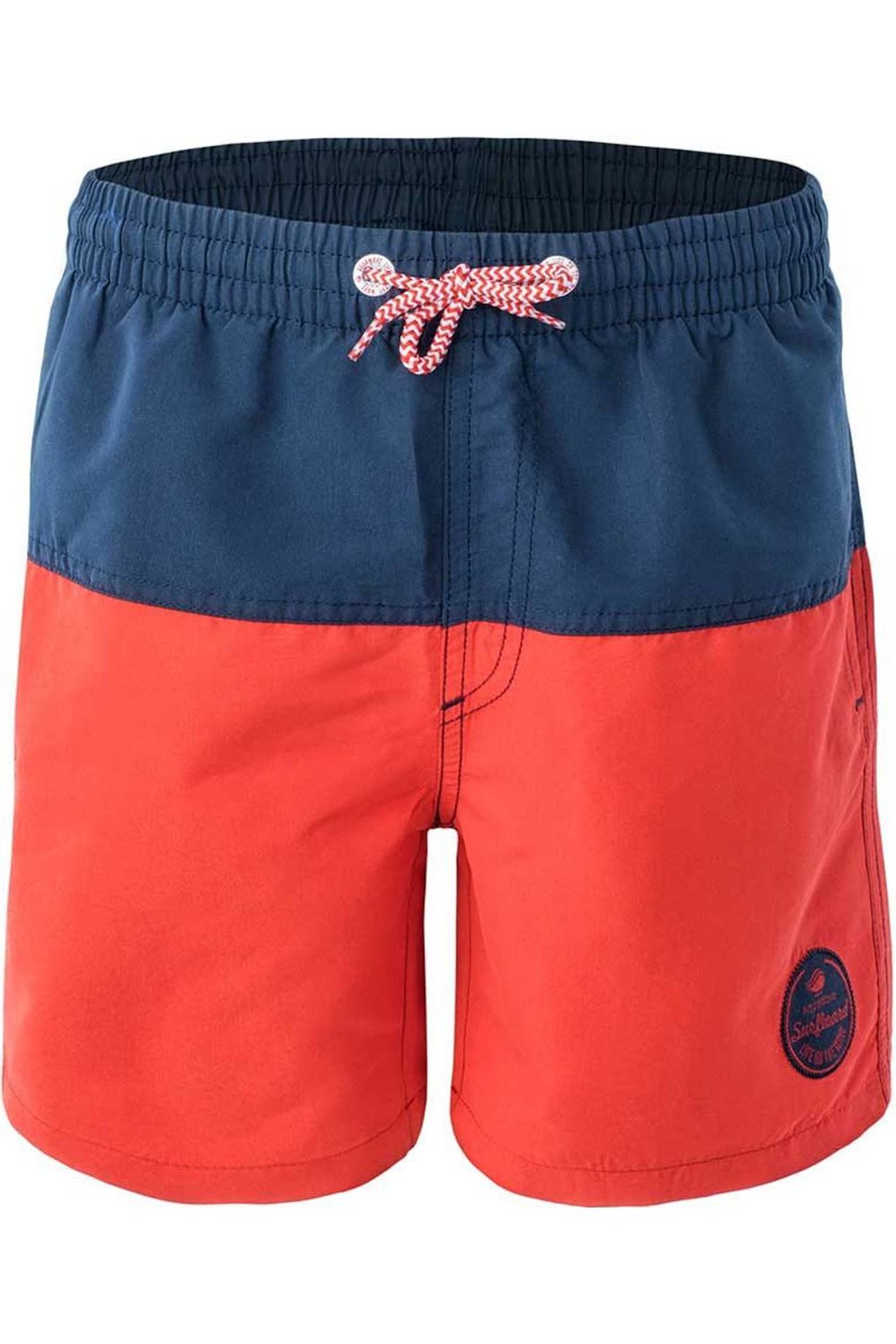 Short De Bain Drakon Rouge / Bleu Foncé