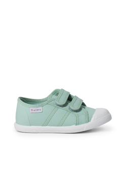 Chaussures-Baskets en toile avec scratchs pour enfant