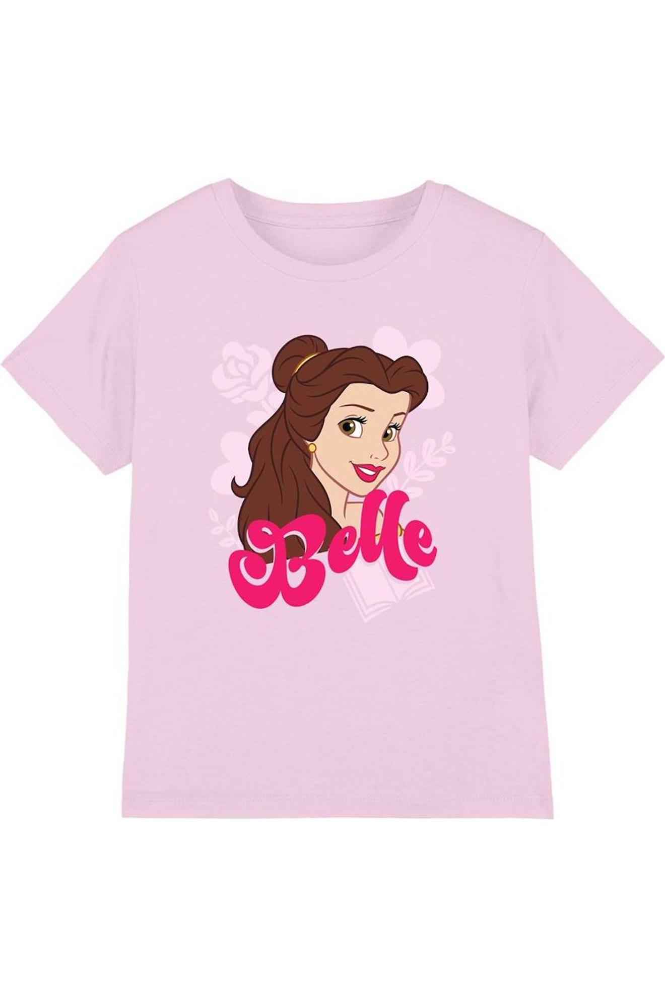 T-shirt Coton Disney Rose Clair