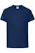 T-shirt coton original Azur+Blanc+Bleu ciel+Bleu marine+Bleu marine sombre+Bleu roi+Bordeaux+Fuchsia+Gris chiné+Jaune+Noir+Olive classique+Orange+Rouge+Rouge orangé+Tournesol+Vert bouteille+Vert clair+Vert kelly+Violet 10 - vertbaudet enfant 