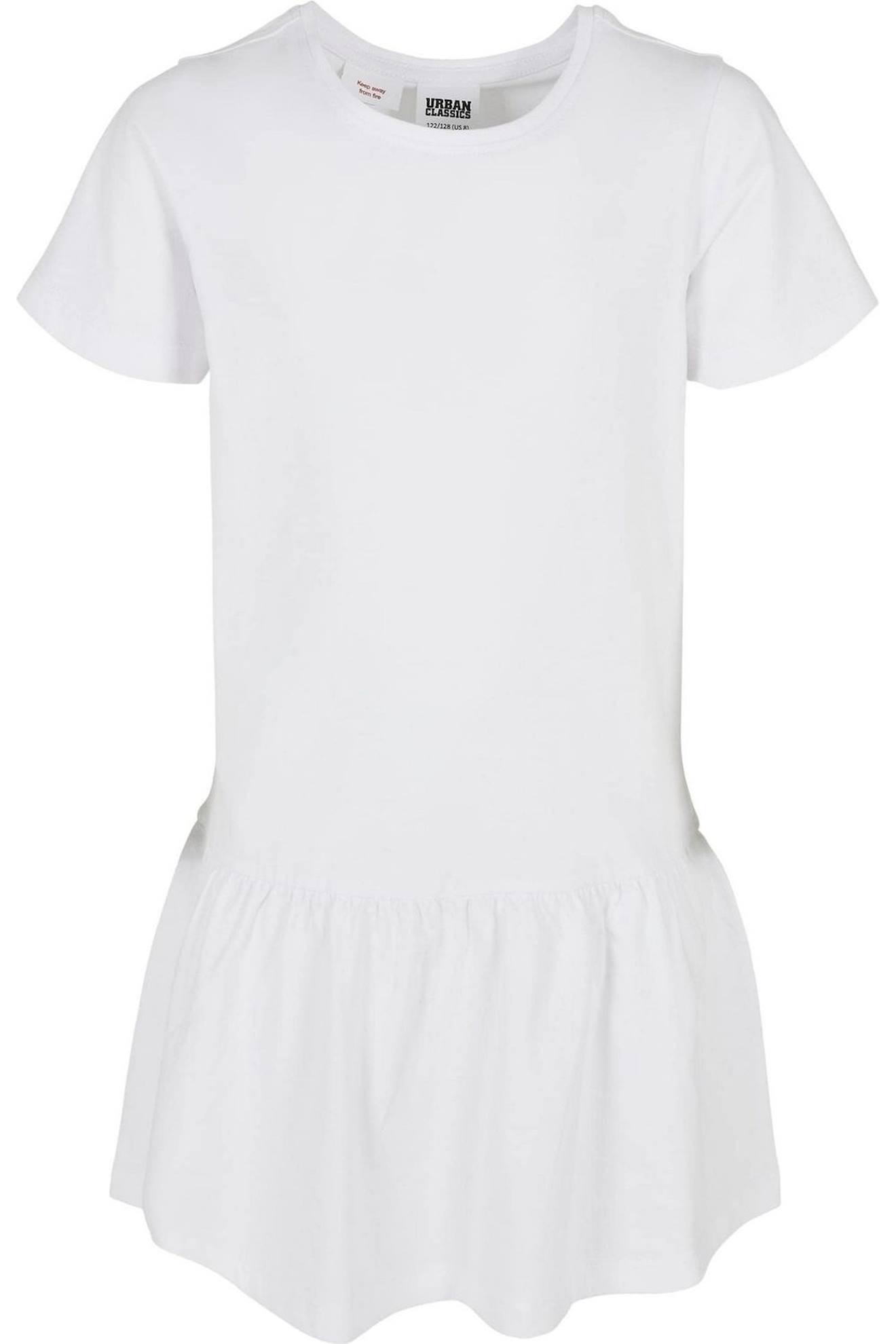 Robe T-shirt En Coton Peigné De Qualité Supérieure Valance Blanc