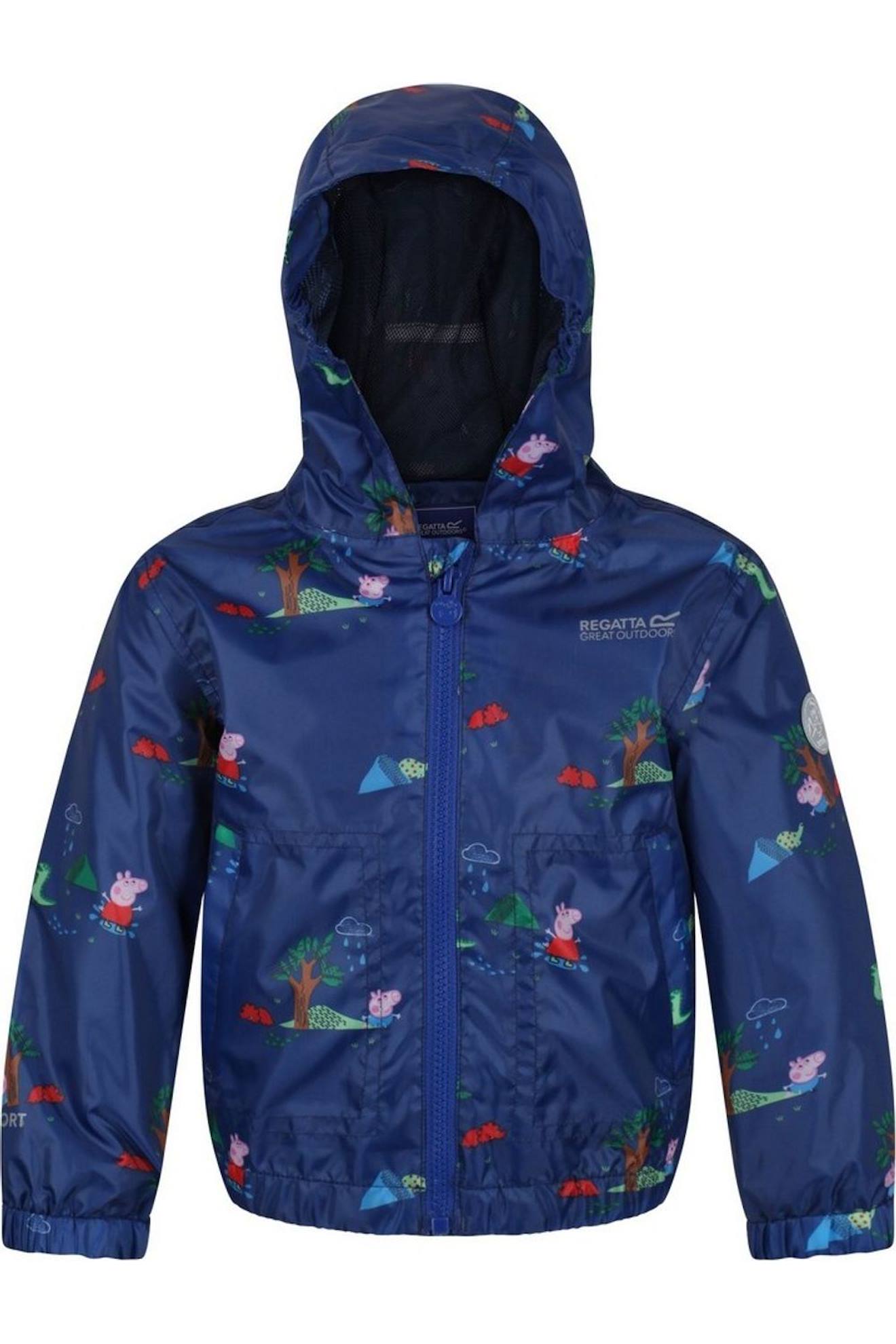 Veste Imperméable Peppa Pig Muddy Puddle Bleu Roi
