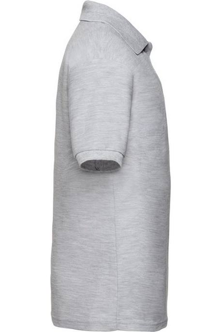 Polo polyester Blanc+Bleu ciel+Bleu marine+Bleu marine sombre+Bleu roi+Bordeaux+Gris chiné+Noir+Rouge+Tournesol+Vert bouteille 21 - vertbaudet enfant 