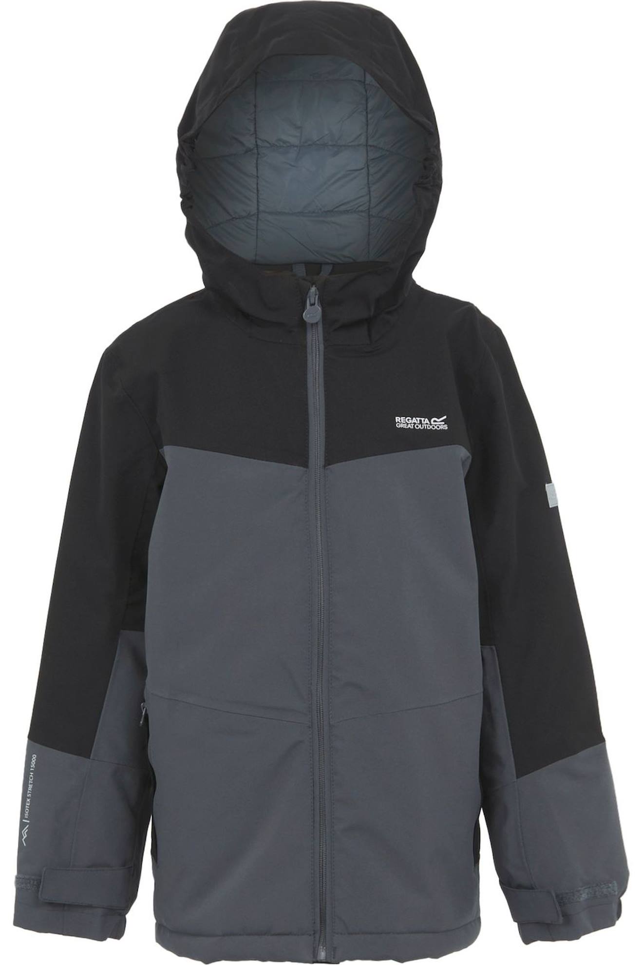 Veste Matelassée Highton V Gris Phoque / Noir