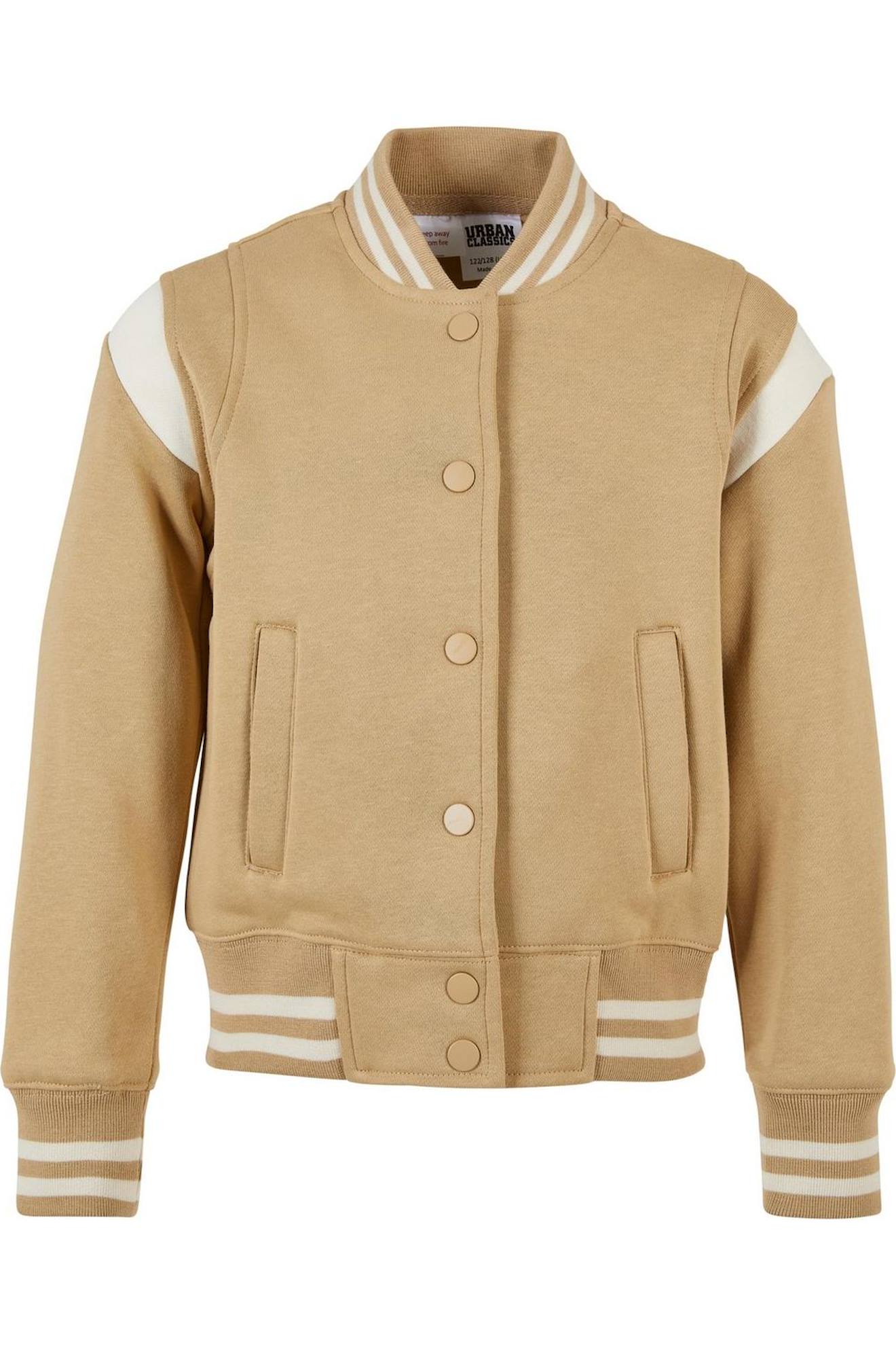 Veste De Survêtement Beige / Sable Blanc