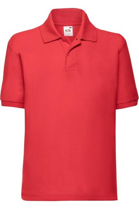 Polo polyester Blanc+Bleu ciel+Bleu marine+Bleu marine sombre+Bleu roi+Bordeaux+Gris chiné+Noir+Rouge+Tournesol+Vert bouteille 25 - vertbaudet enfant 