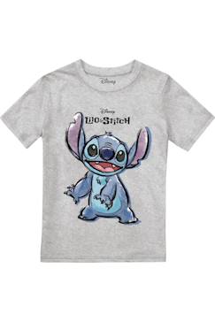 Garçon-T-shirt, polo, sous-pull-T-shirt-T-shirt motif croquis coton