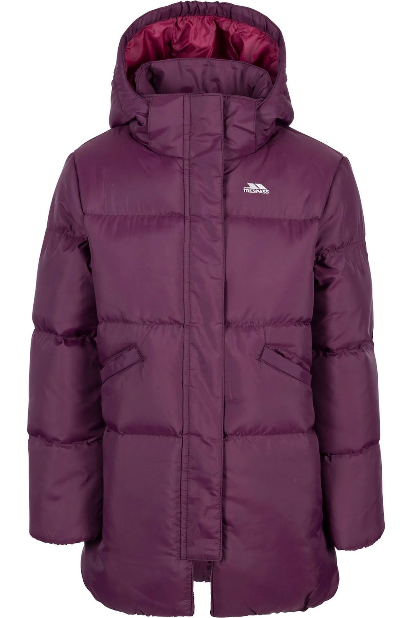 Veste Matelassée Synthétique Ailie Violet Foncé