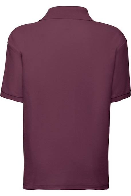 Polo polyester Blanc+Bleu ciel+Bleu marine+Bleu marine sombre+Bleu roi+Bordeaux+Gris chiné+Noir+Rouge+Tournesol+Vert bouteille 17 - vertbaudet enfant 