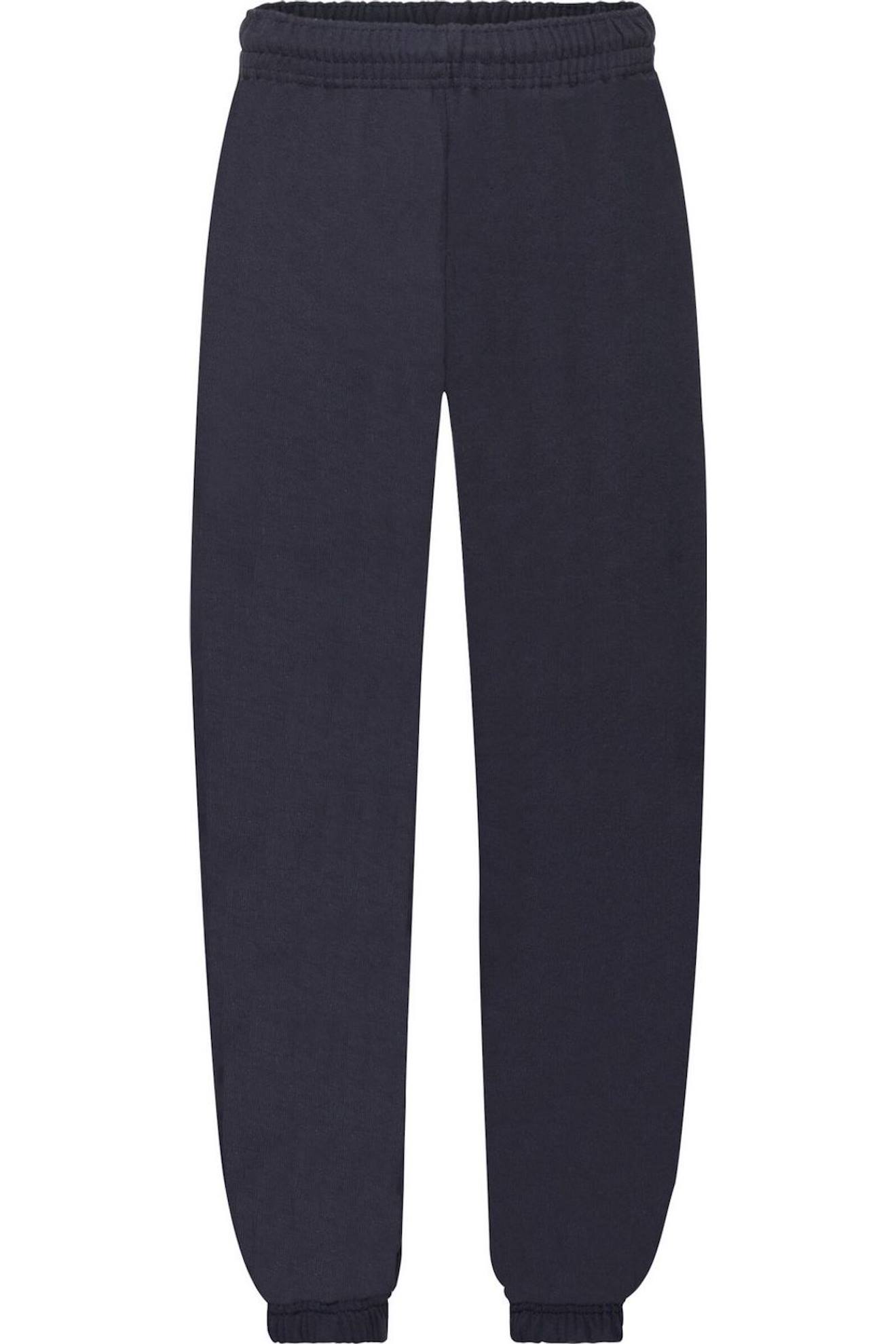 Pantalon De Jogging Coton Bleu Marine Sombre