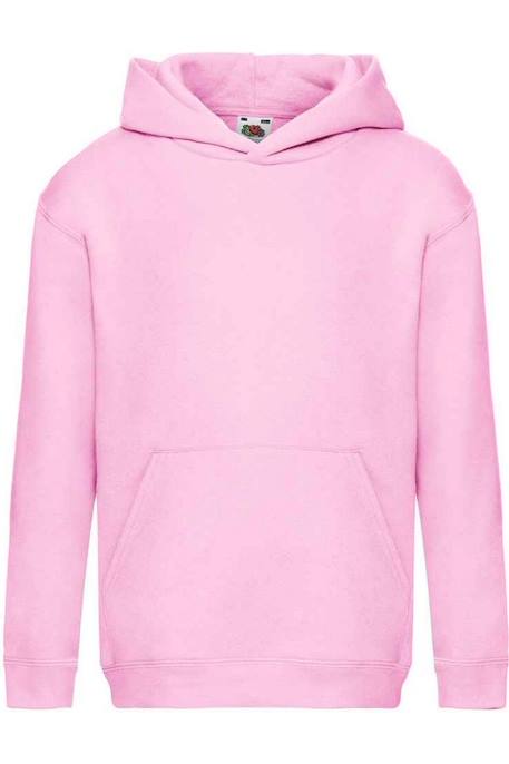 Fille-Pull, gilet, sweat-Sweat à capuche en coton peigné de qualité supérieure premium