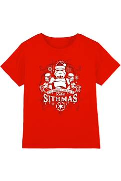 Garçon-T-shirt, polo, sous-pull-T-shirt de noël coton star wars beginning to look a lot like sithmus