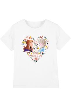 Garçon-T-shirt, polo, sous-pull-T-shirt coton la reine des neiges sisters connected by love