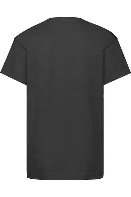 T-shirt coton original Azur+Blanc+Bleu ciel+Bleu marine+Bleu marine sombre+Bleu roi+Bordeaux+Fuchsia+Gris chiné+Jaune+Noir+Olive classique+Orange+Rouge+Rouge orangé+Tournesol+Vert bouteille+Vert clair+Vert kelly+Violet 32 - vertbaudet enfant 