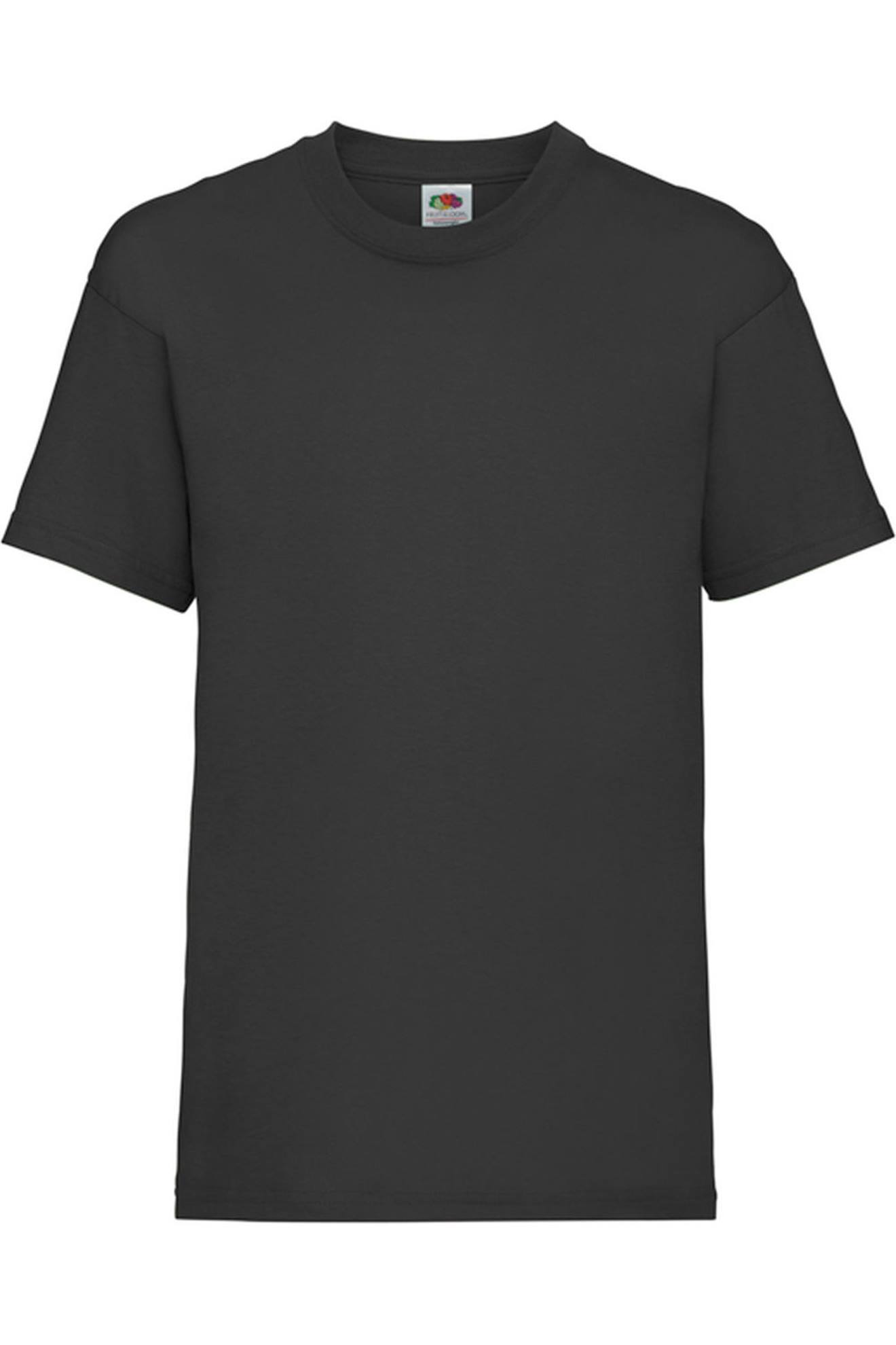 T-shirt Coton Valueweight Noir