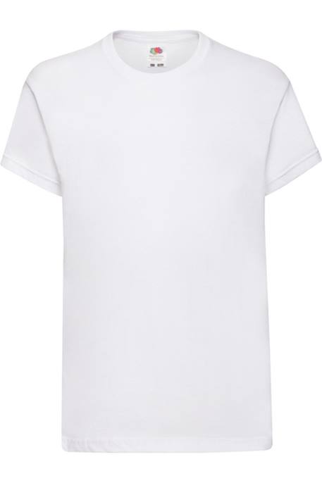 T-shirt coton original Azur+Blanc+Bleu ciel+Bleu marine+Bleu marine sombre+Bleu roi+Bordeaux+Fuchsia+Gris chiné+Jaune+Noir+Olive classique+Orange+Rouge+Rouge orangé+Tournesol+Vert bouteille+Vert clair+Vert kelly+Violet 4 - vertbaudet enfant 