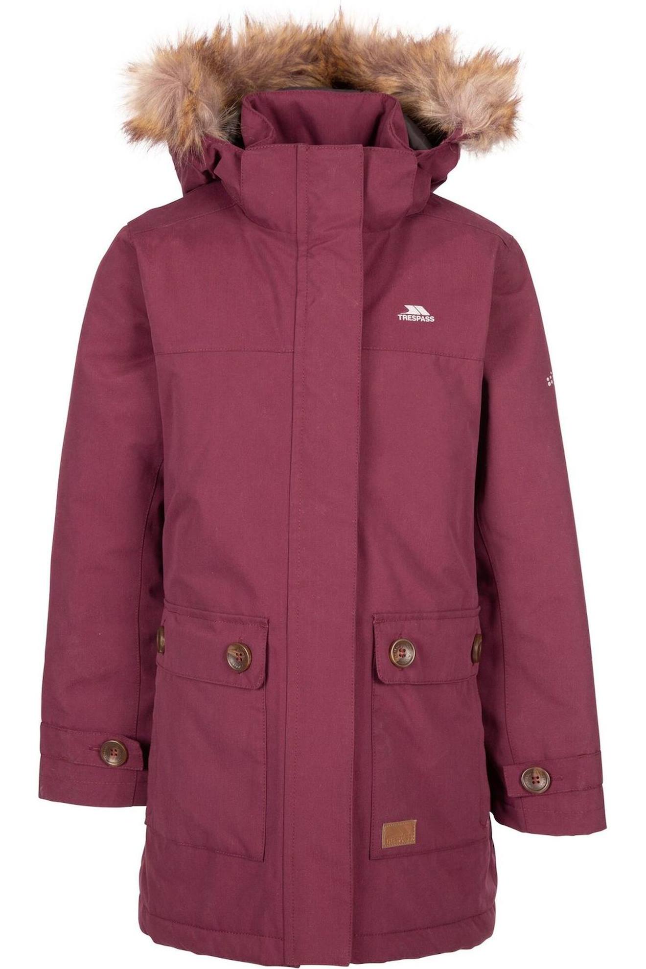 Veste Imperméable Rhoda Pourpre