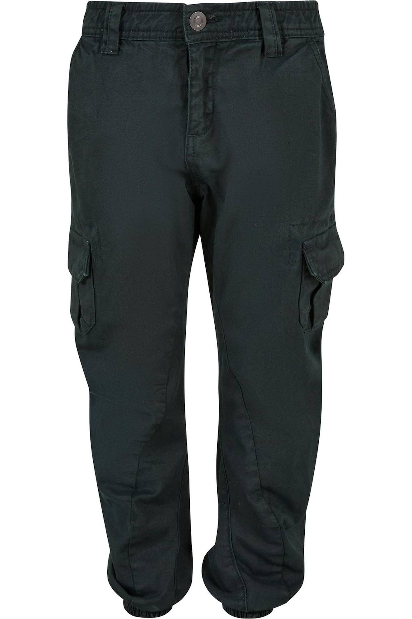 Pantalon De Jogging À Poches Coton Vert Bouteille