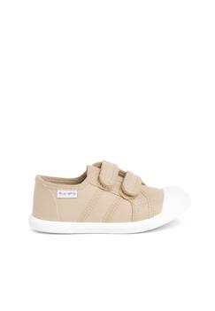 Chaussures-Baskets en toile avec scratchs pour enfant