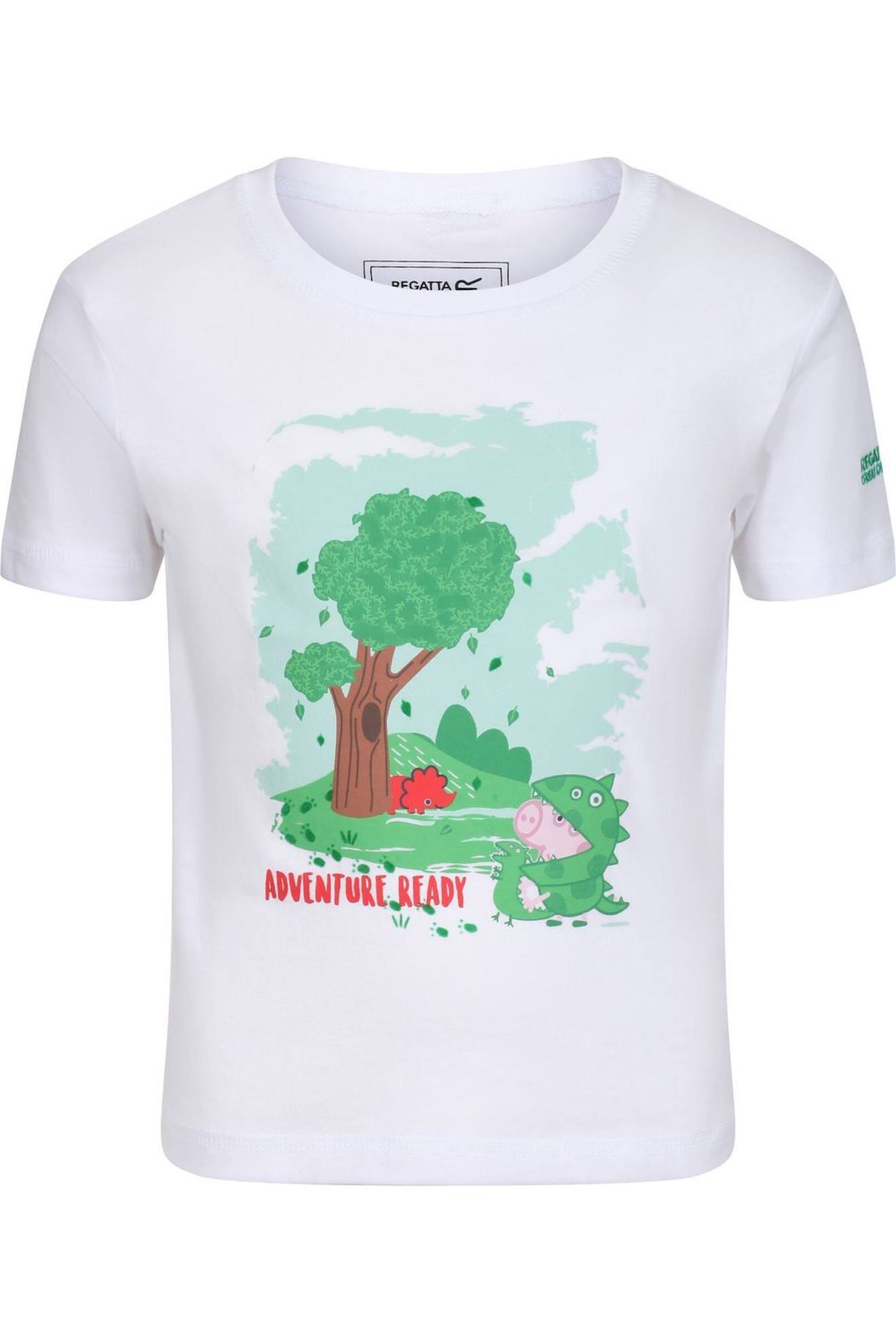 T-shirt Coton Peppa Pig Blanc