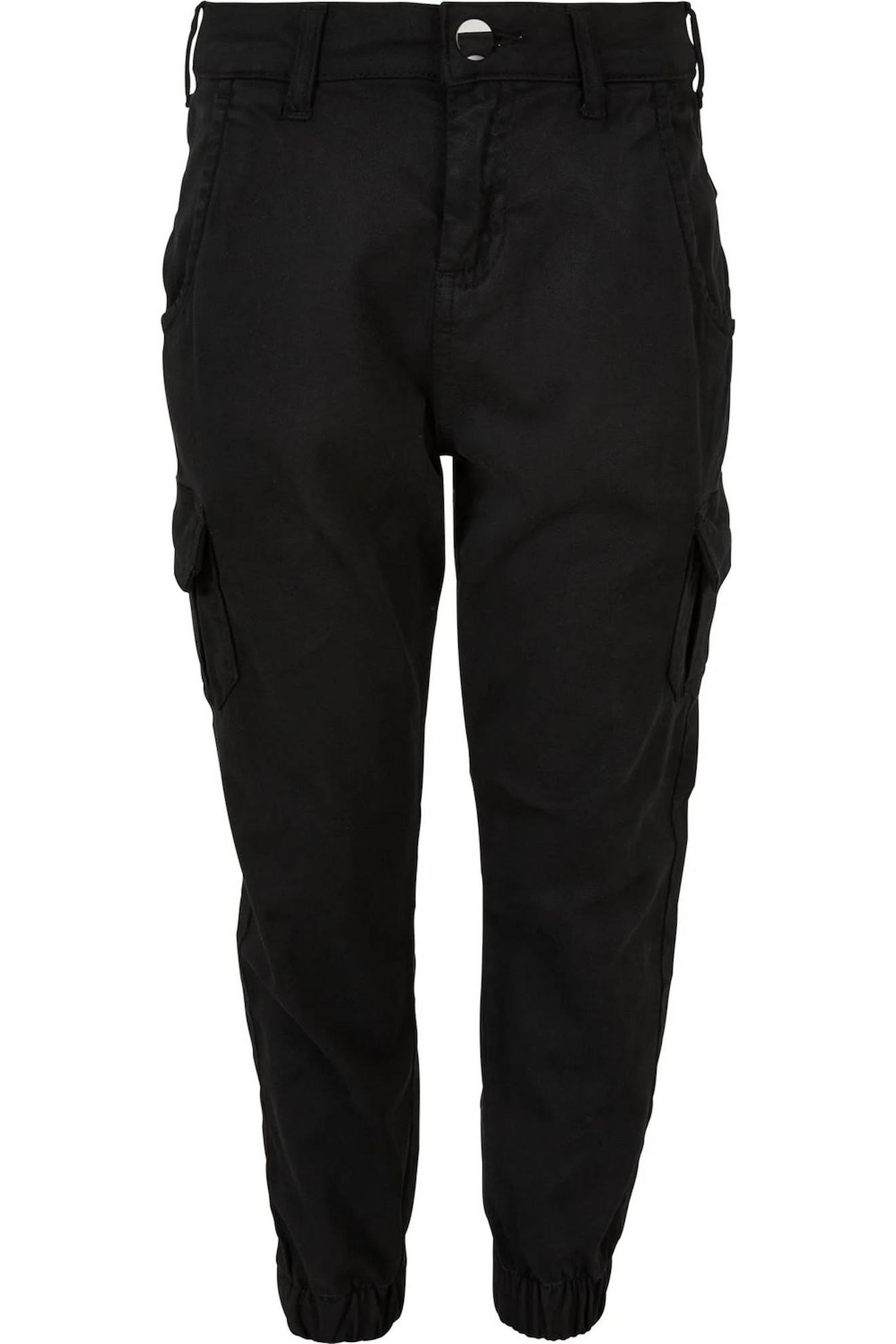 Pantalon À Poches Coton Noir