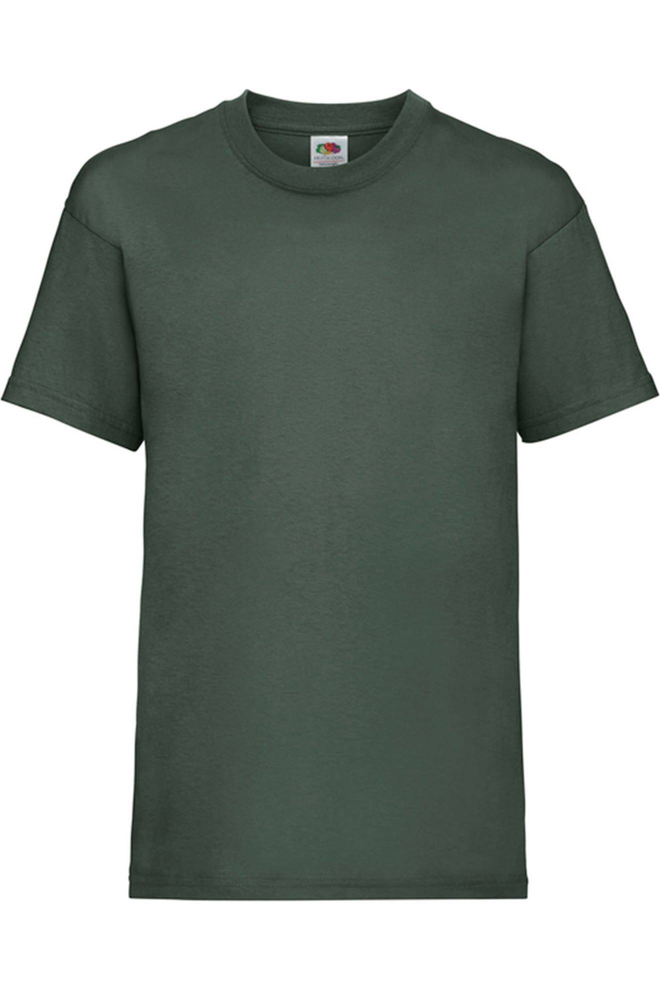 T-shirt Coton Valueweight Vert Bouteille